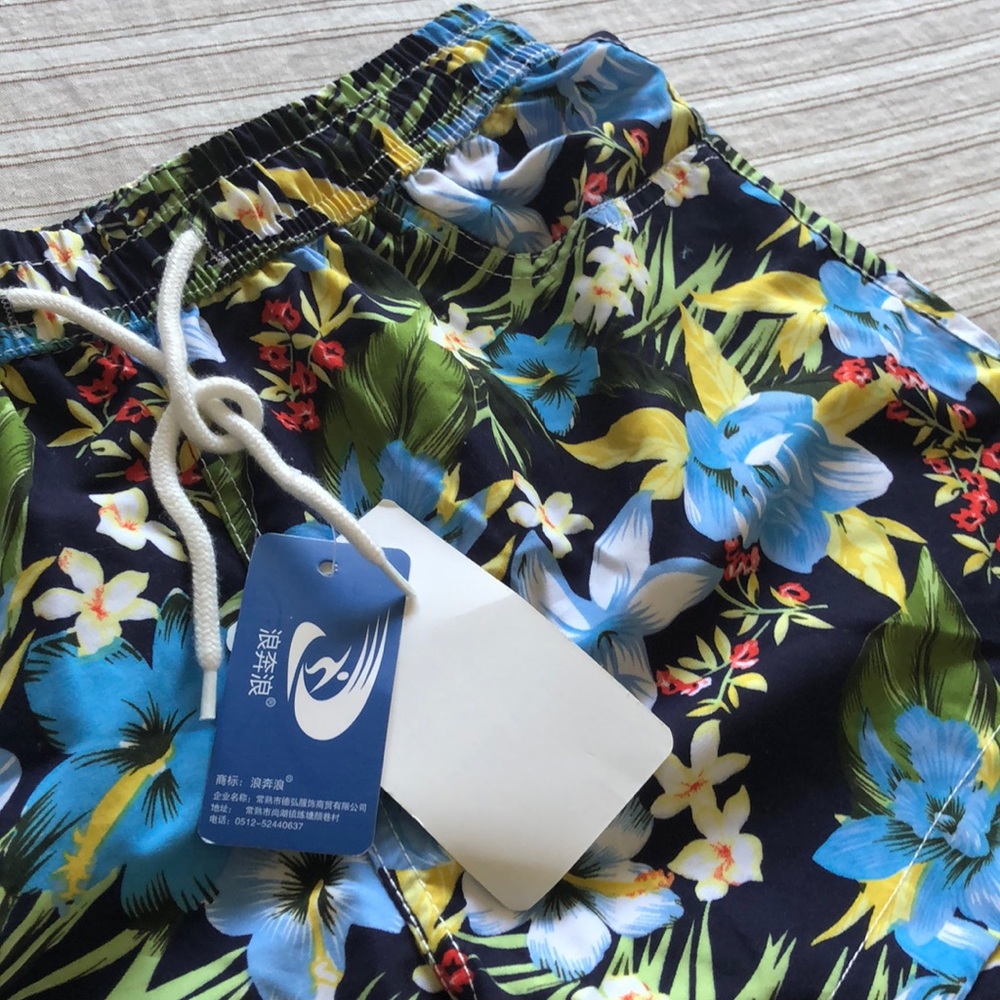 Hawaiian Floral board shorts